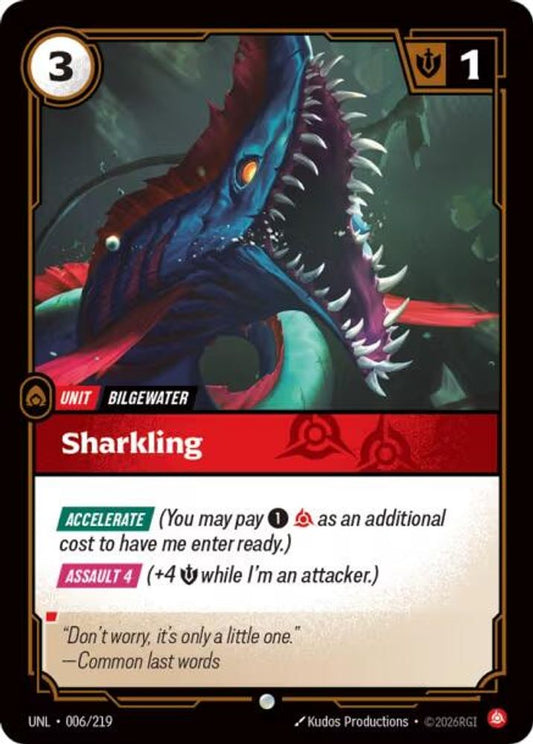 006/219 - Sharkling - Common - Unleashed