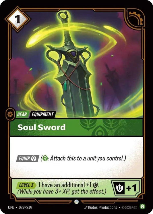 039/219 - Soul Sword - Common - Unleashed