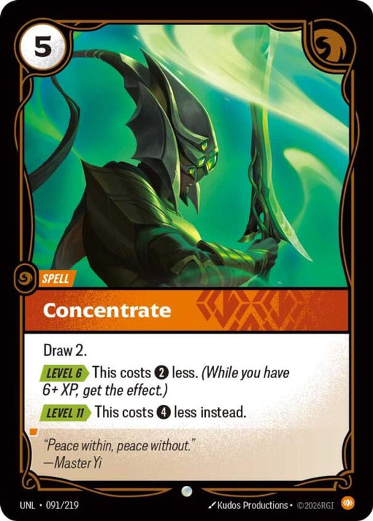 091/219 - Concentrate - Common - Unleashed