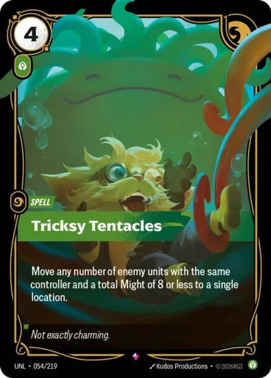 054/219 - Tricksy Tentacles (Foil) - Rare - Unleashed