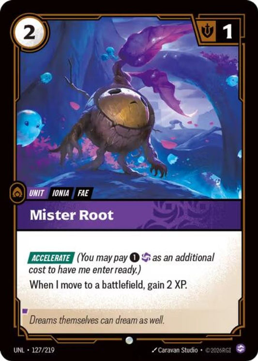127/219 - Mister Root (Foil) - Common - Unleashed