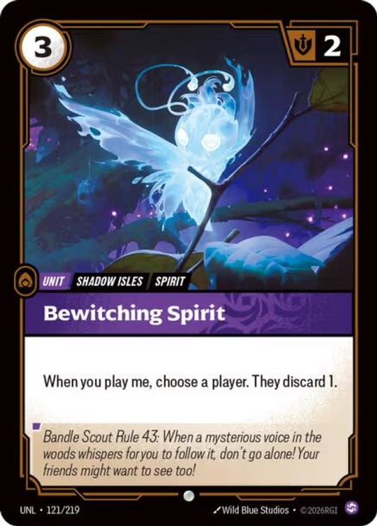 121/219 - Bewitching Spirit - Common - Unleashed
