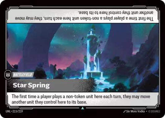 215/219 - Star Spring (Foil) - Uncommon - Unleashed