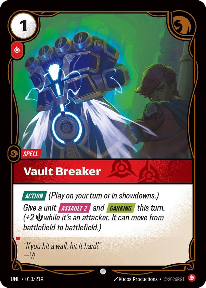 010/219 - Vault Breaker - Common - Unleashed