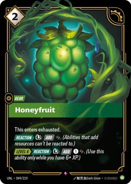 049/219 - Honeyfruit (Foil) - Rare - Unleashed