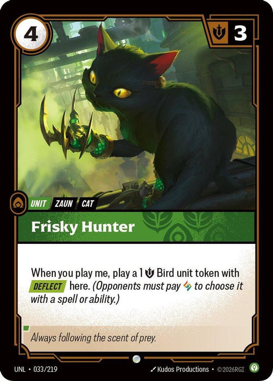 033/219 - Frisky Hunter - Common - Unleashed