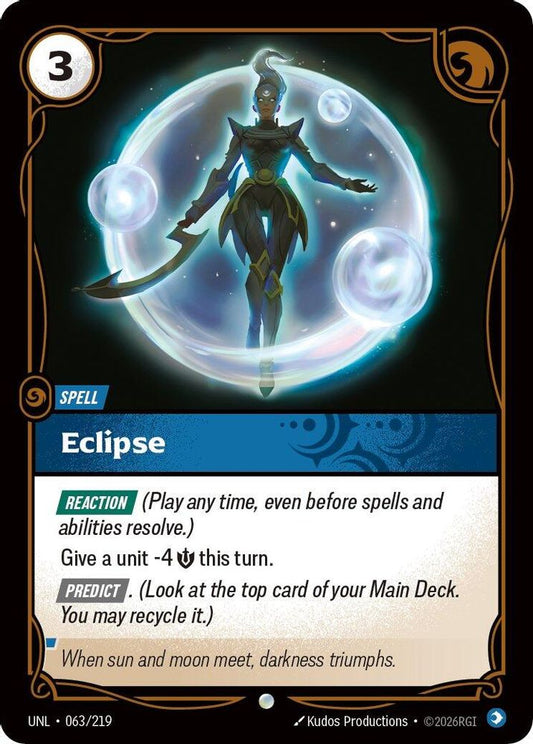 063/219 - Eclipse (Foil) - Common - Unleashed