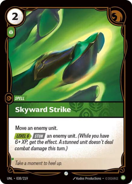 038/219 - Skyward Strike (Foil) - Common - Unleashed