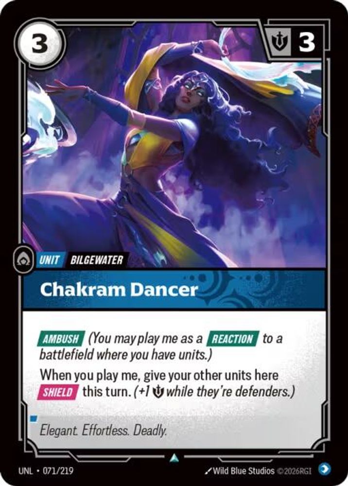 071/219 - Chakram Dancer (Foil) - Uncommon - Unleashed