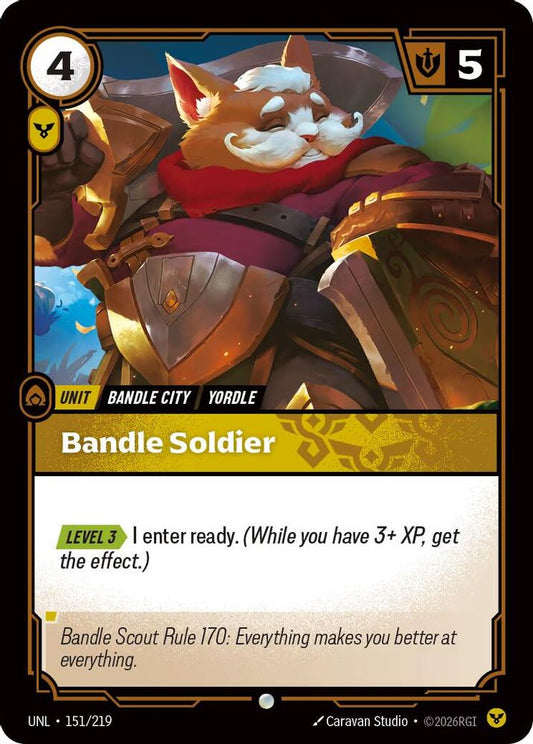 151/219 - Bandle Soldier (Foil) - Common - Unleashed
