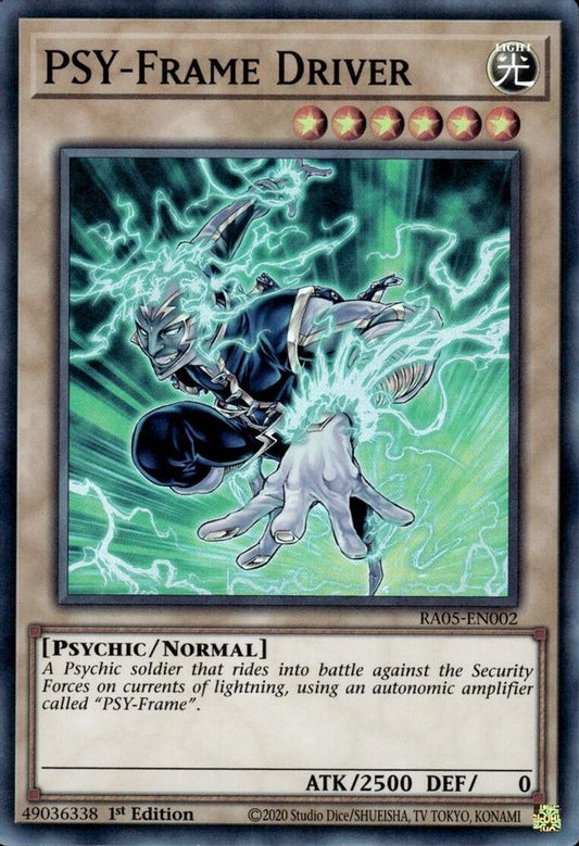 RA05-EN002 * PSY-Frame Driver * Super Rare * Rarity Collection 5
