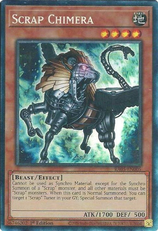 RA05-EN005 * Scrap Chimera * Collector's Rare * Rarity Collection 5