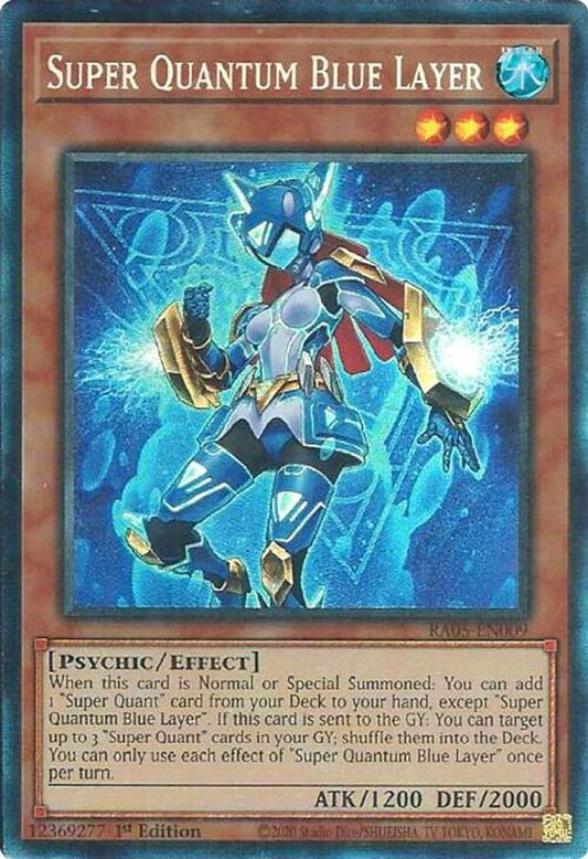 RA05-EN009 * Super Quantum Blue Layer * Collector's Rare * Rarity Collection 5