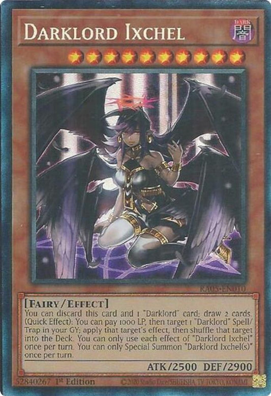 RA05-EN010 * Darklord Ixchel * Collector's Rare * Rarity Collection 5