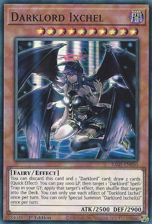 RA05-EN010 * Darklord Ixchel * Super Rare * Rarity Collection 5
