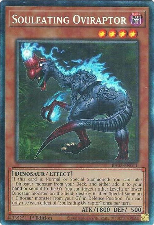 RA05-EN011 * Souleating Oviraptor * Collector's Rare * Rarity Collection 5