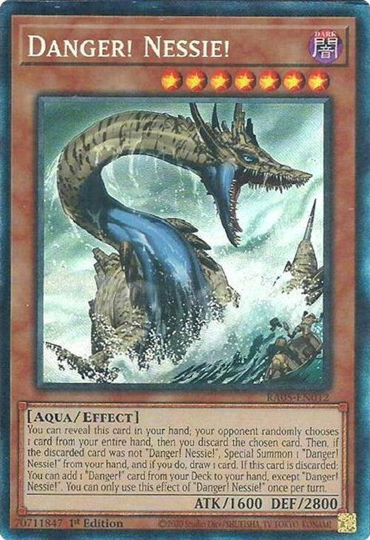 RA05-EN012 * Danger! Nessie! * Collector's Rare * Rarity Collection 5