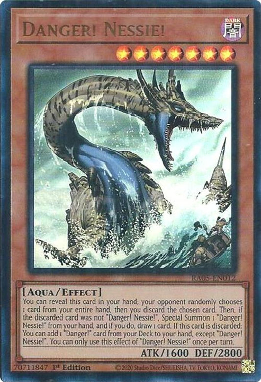RA05-EN012 * Danger! Nessie! * Ultra Rare * Rarity Collection 5
