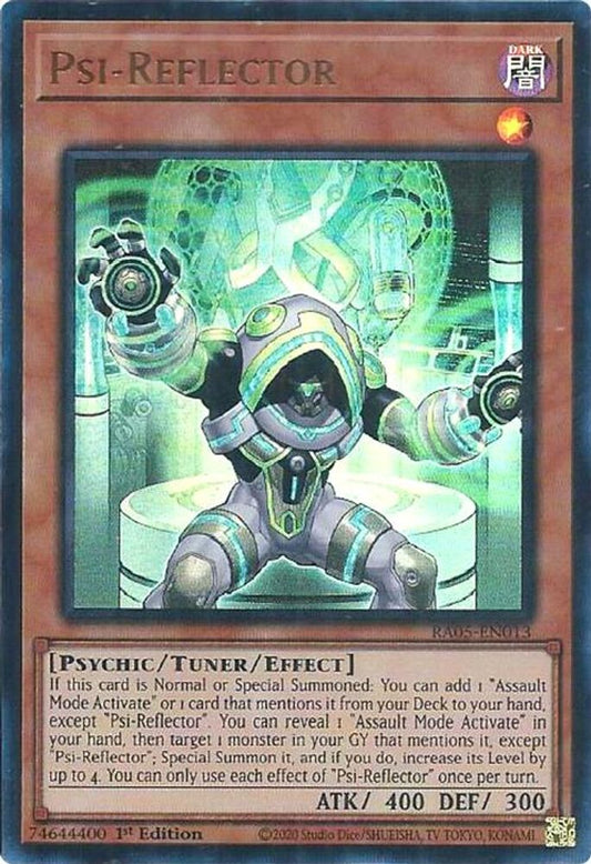 RA05-EN013 * Psi-Reflector * Ultra Rare * Rarity Collection 5