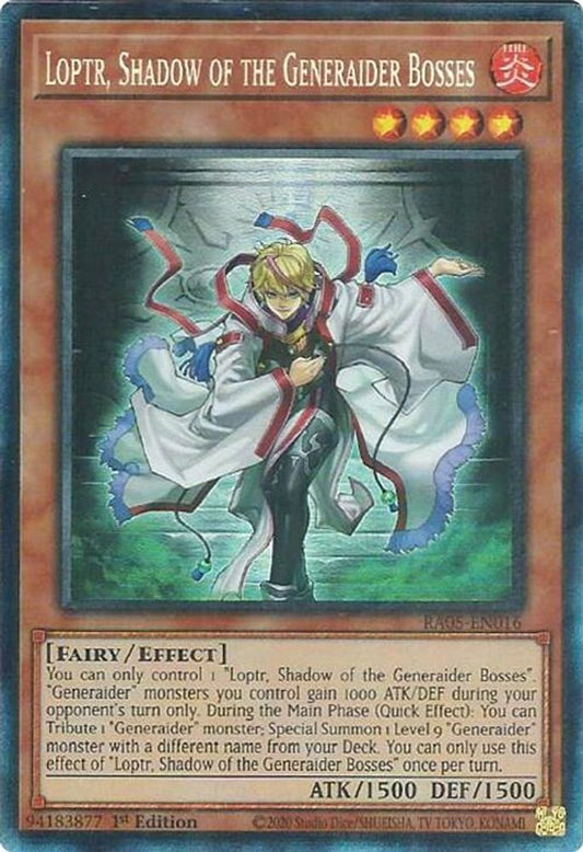 RA05-EN016 * Loptr, Shadow of the Generaider Bosses * Collector's Rare * Rarity Collection 5