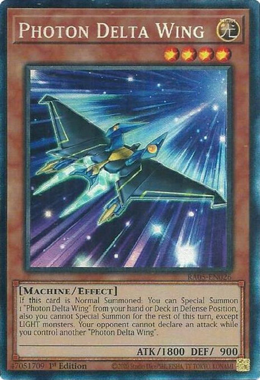 RA05-EN026 * Photon Delta Wing * Collector's Rare * Rarity Collection 5
