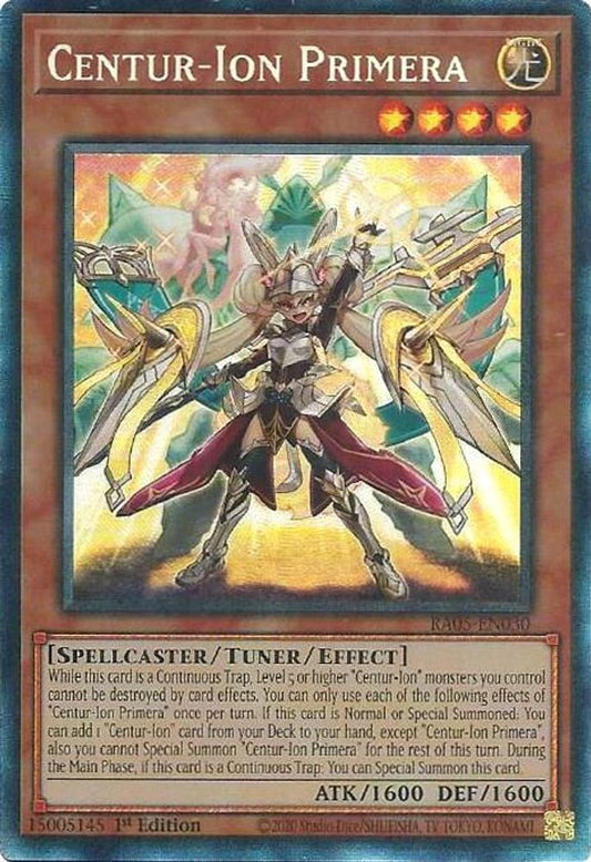 RA05-EN030 * Centur-Ion Primera * Collector's Rare * Rarity Collection 5