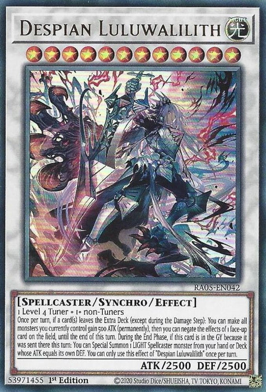 RA05-EN042 - Despian Luluwalilith - Super Rare - Rarity Collection 5