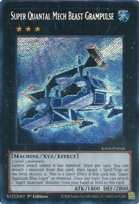 RA05-EN048 * Super Quantal Mech Beast Grampulse * Secret Rare * Rarity Collection 5