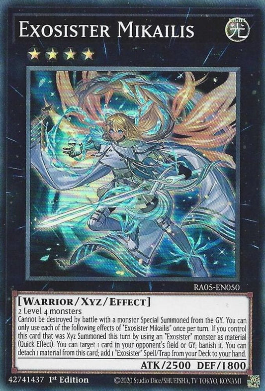 RA05-EN050 * Exosister Mikailis * Super Rare * Rarity Collection 5