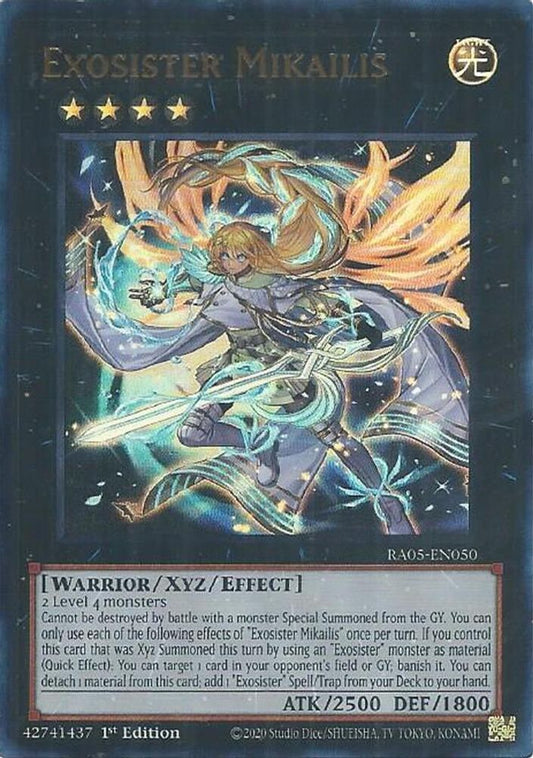 RA05-EN050 - Exosister Mikailis - Ultra Rare - Rarity Collection 5