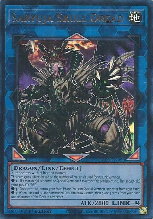 RA05-EN053 - Saryuja Skull Dread - Ultra Rare - Rarity Collection 5