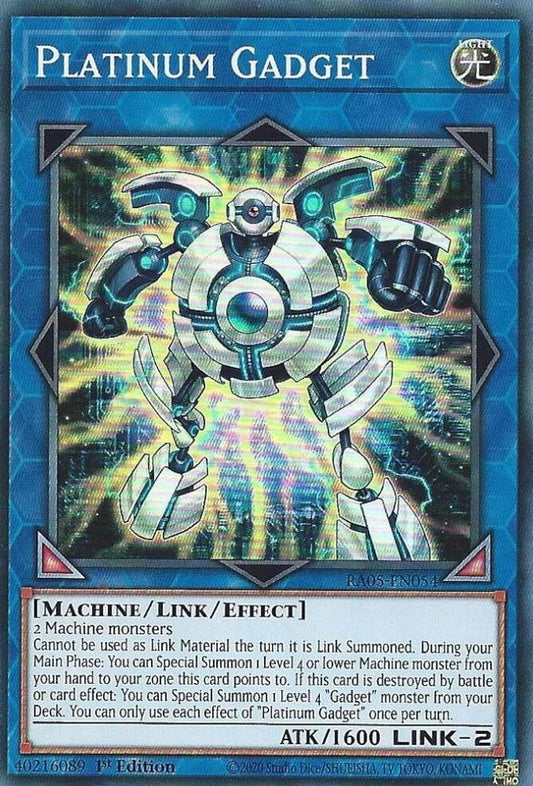 RA05-EN054 * Platinum Gadget * Super Rare * Rarity Collection 5