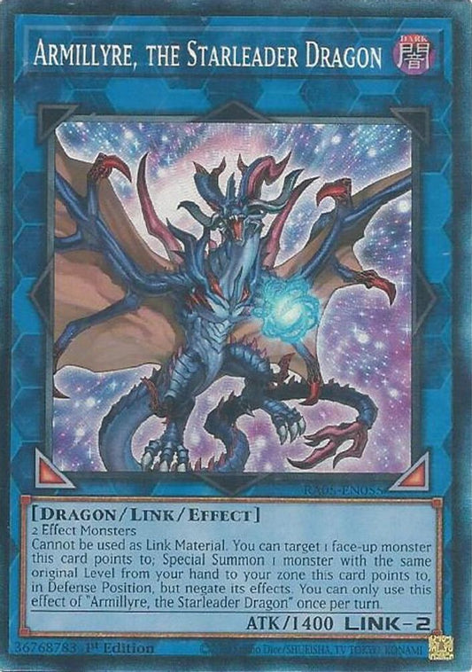 RA05-EN055 * Armillyre, the Starleader Dragon * Collector's Rare * Rarity Collection 5