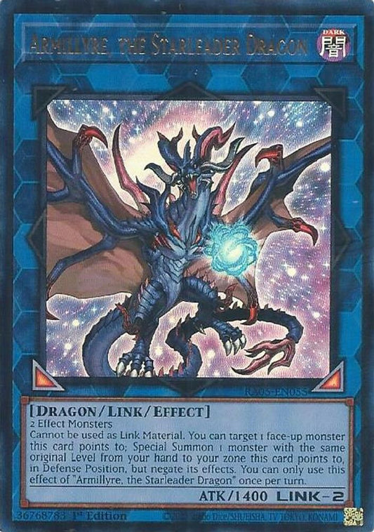 RA05-EN055 - Armillyre, the Starleader Dragon - Ultra Rare - Rarity Collection 5