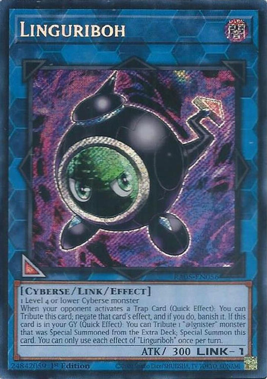 RA05-EN056 * Linguriboh * Secret Rare * Rarity Collection 5
