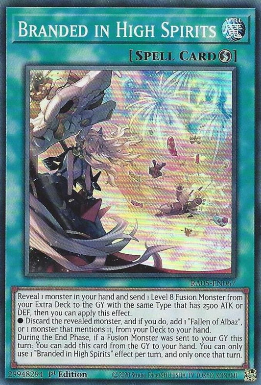 RA05-EN067 - Branded in High Spirits - Super Rare - Rarity Collection 5