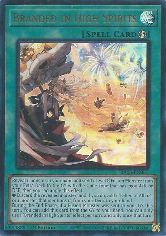 RA05-EN067 * Branded in High Spirits * Ultra Rare * Rarity Collection 5