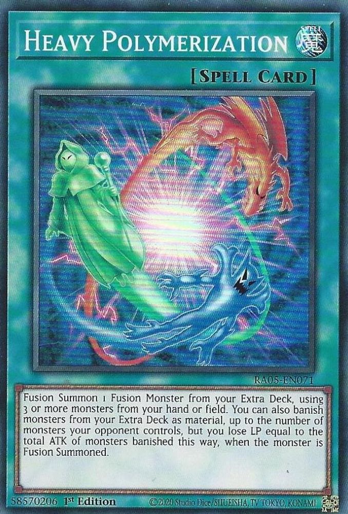 RA05-EN071 * Heavy Polymerization * Super Rare * Rarity Collection 5
