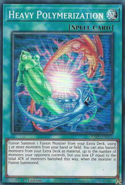 RA05-EN071 * Heavy Polymerization * Super Rare * Rarity Collection 5