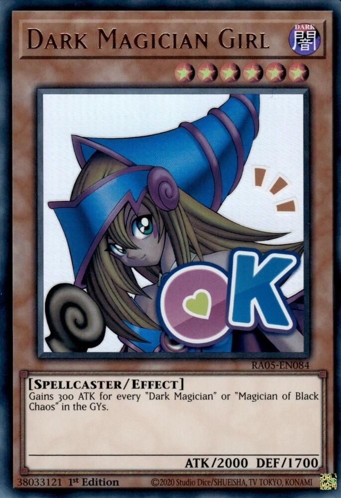 RA05-EN084 - Dark Magician Girl - Ultra Rare - Rarity Collection 5