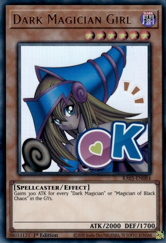 RA05-EN084 - Dark Magician Girl - Ultra Rare - Rarity Collection 5