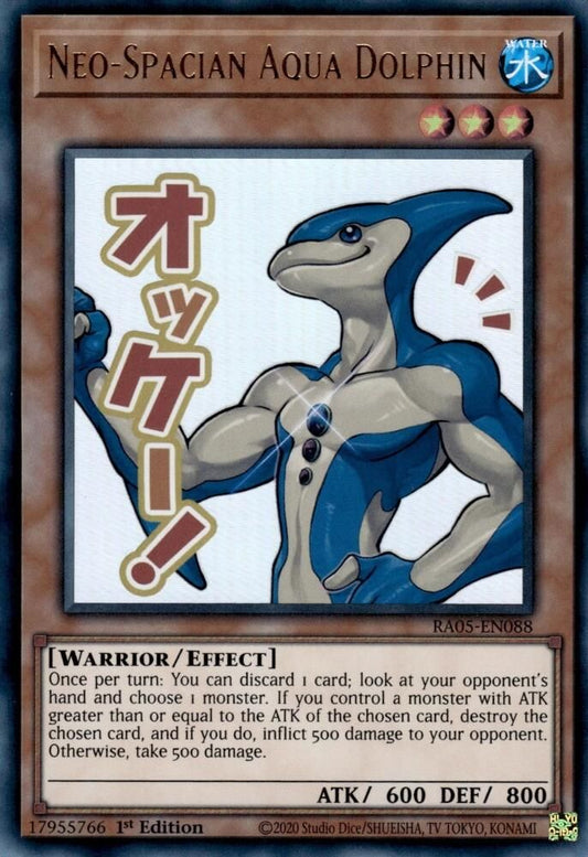 RA05-EN088 - Neo-Spacian Aqua Dolphin - Ultra Rare - Rarity Collection 5