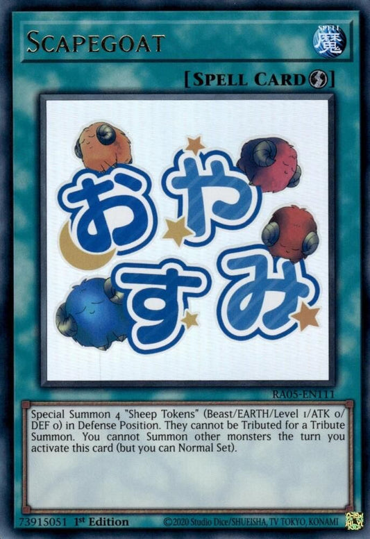 RA05-EN111 - Scapegoat - Ultra Rare - Rarity Collection 5
