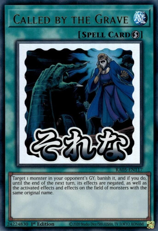 RA05-EN117 - Called by the Grave - Ultra Rare - Rarity Collection 5