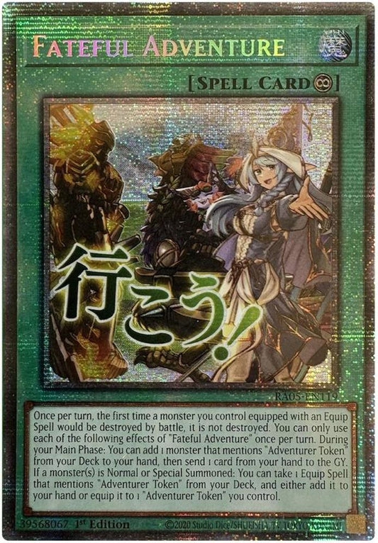 RA05-EN119 * Fateful Adventure * Starlight Rare * Rarity Collection 5