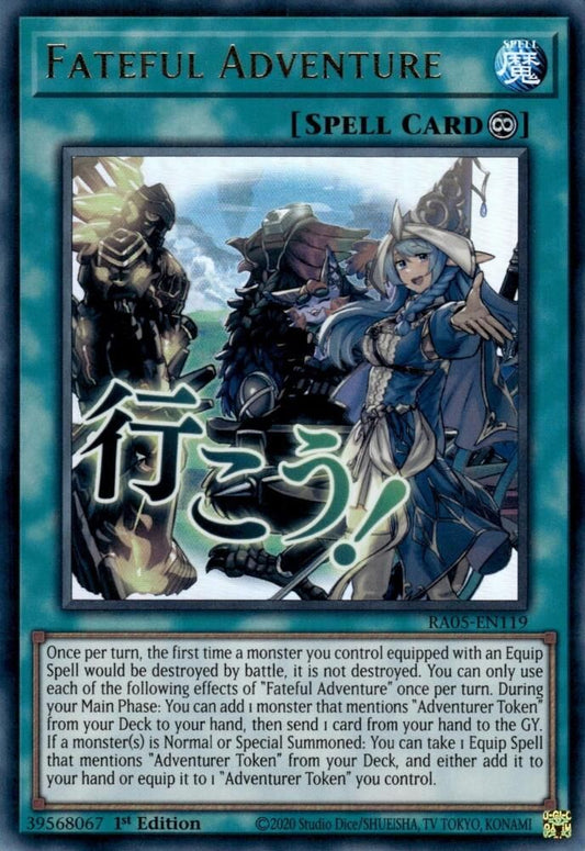 RA05-EN119 - Fateful Adventure - Ultra Rare - Rarity Collection 5