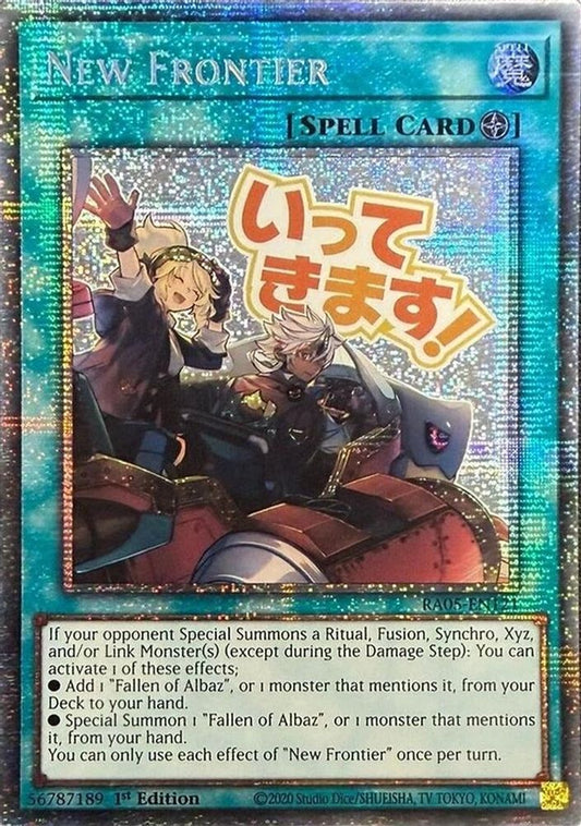 RA05-EN121 * New Frontier * Starlight Rare * Rarity Collection 5