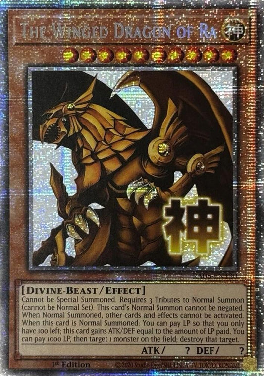 RA05-EN130 * The Winged Dragon of Ra * Starlight Rare * Rarity Collection 5