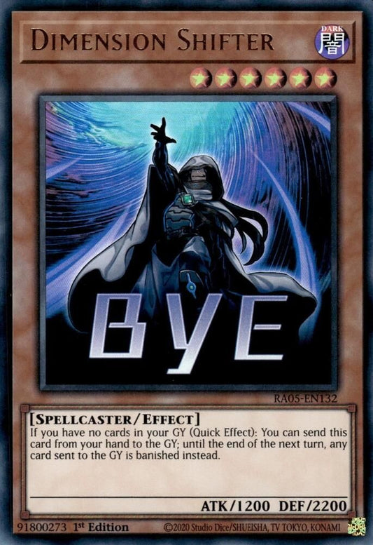RA05-EN132 - Dimension Shifter - Ultra Rare - Rarity Collection 5
