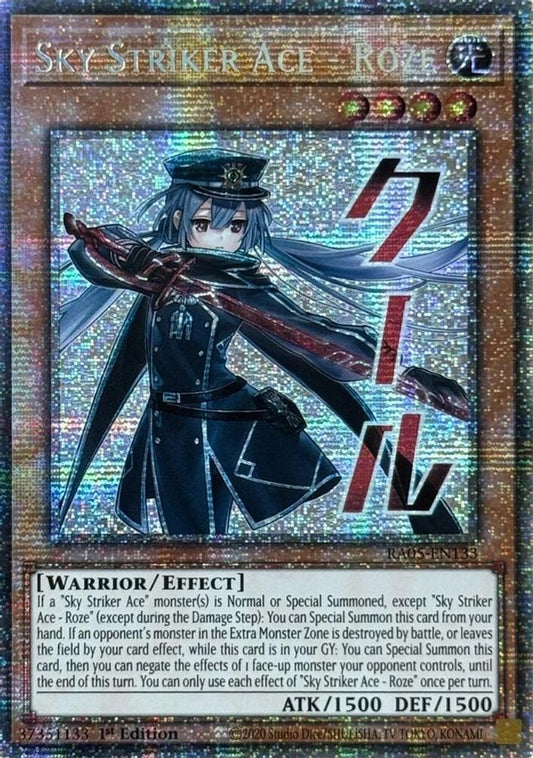 RA05-EN133 * Sky Striker Ace - Roze * Starlight Rare * Rarity Collection 5